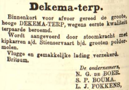 Dekema terp advertentie.jpg