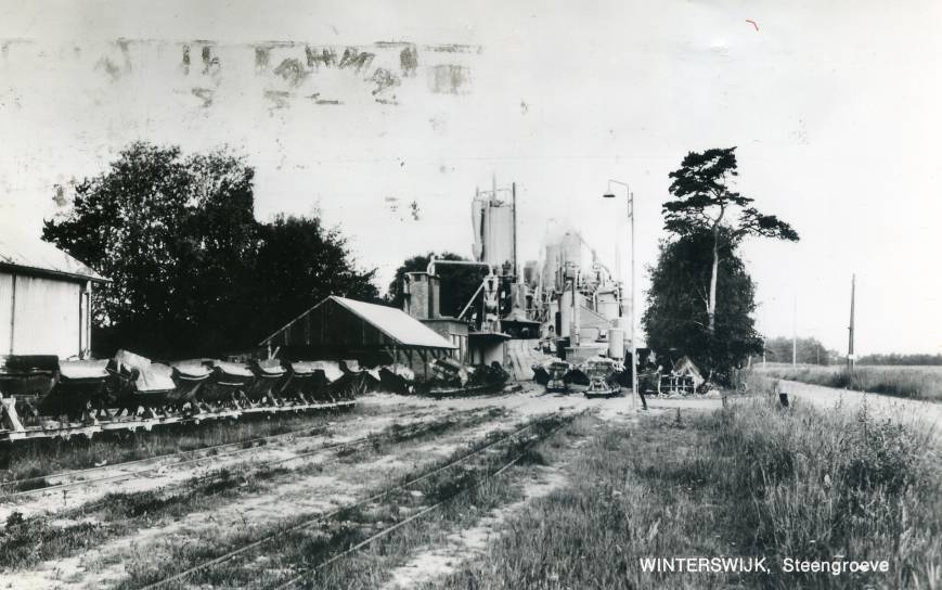 Kalkmergelgroeve Winterswijk 1972